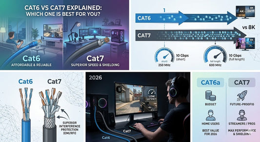 Cat6 vs Cat7 Explained: Which One is Best for You?