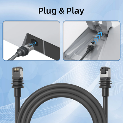 Starlink Cable Gen 3 6.5FT, High-Speed Satellite Ethernet Network Cable