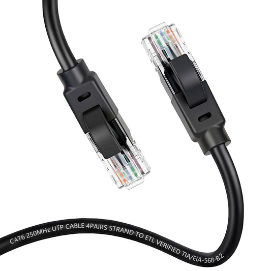 Cat 6 Ethernet Cable 1 ft, High Speed 1Gbps Internet Network Cable