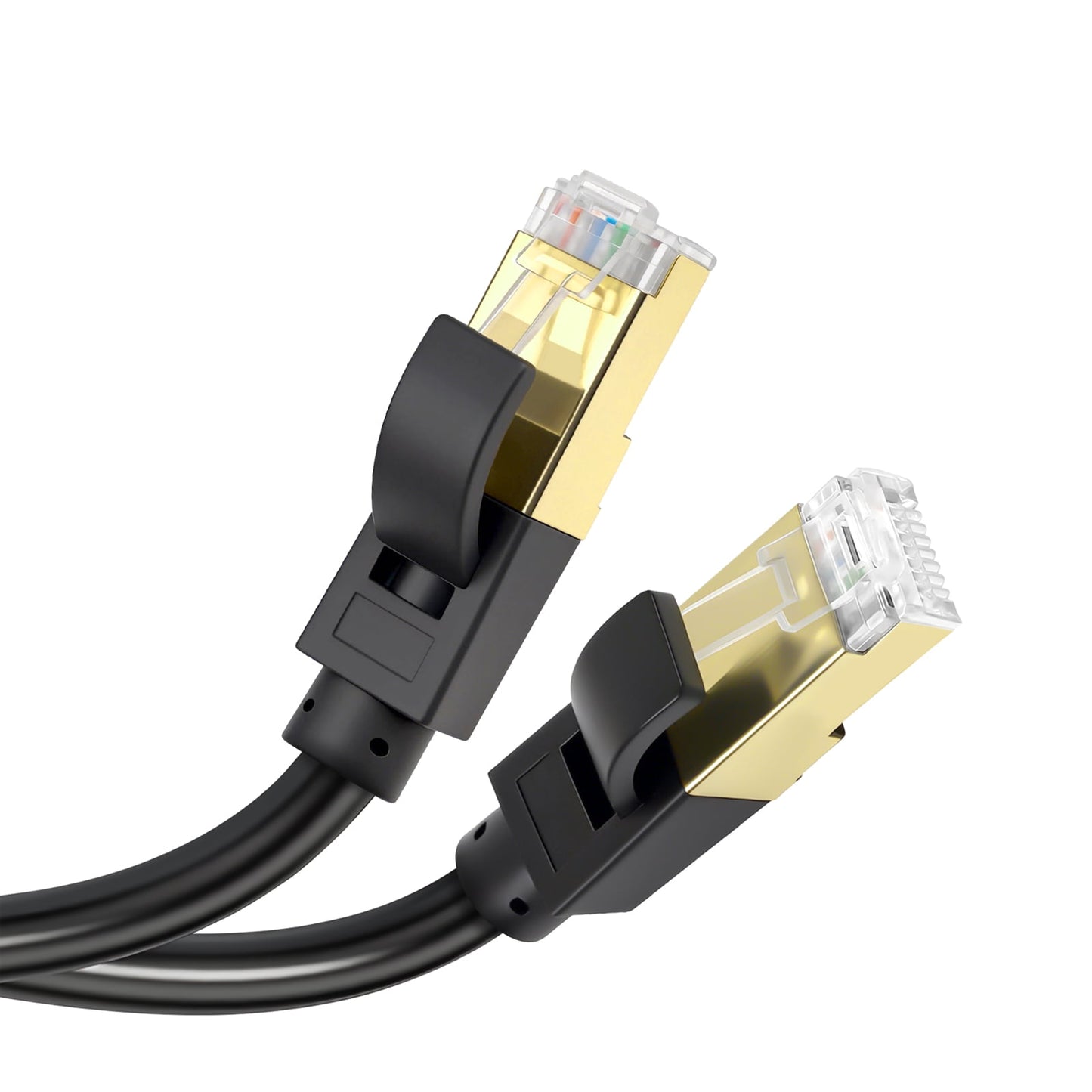 Cat7 Ethernet Cable 6ft High Speed 10Gbps, RJ45 LAN Network Cable with Shielded