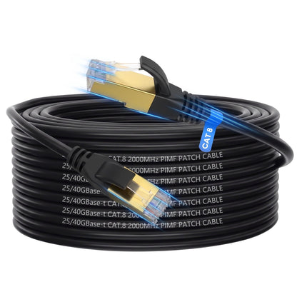 Cat8 Ethernet Cable 3ft High Speed Gaming LAN Network Cable