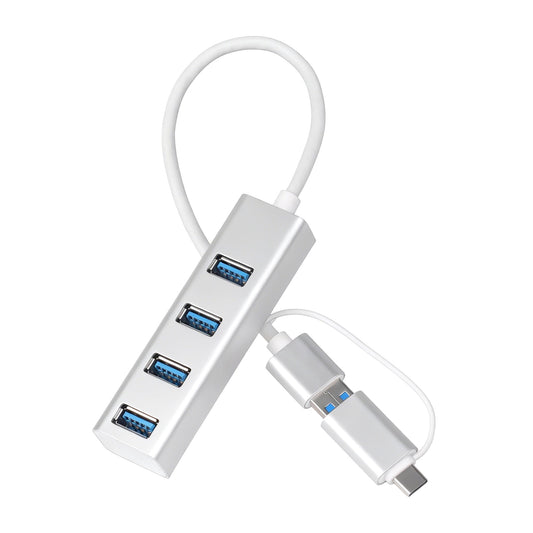 USB 3.0 Hub, 4 Ports USB A Splitter USB-hub Expander for Mouse, Keyboard, Flash Drive