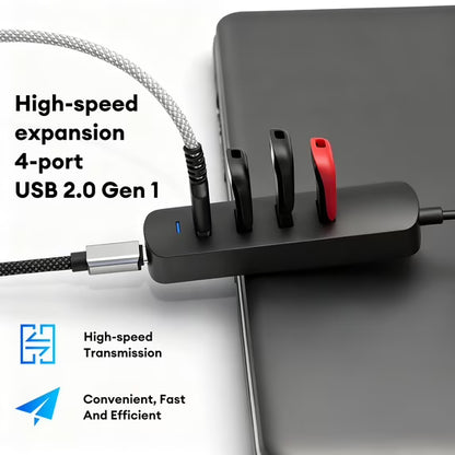 USB Hub, USB Splitter,Portable 4-Port Usb 2.0 Multiport Adapter – Cable ...
